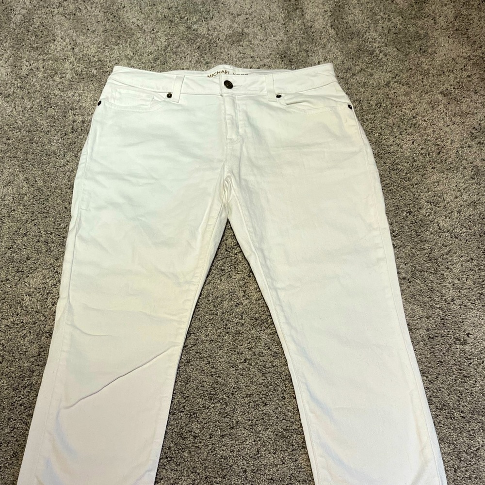 Michael Kors white capris